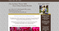 Desktop Screenshot of citygardensflowermill.com